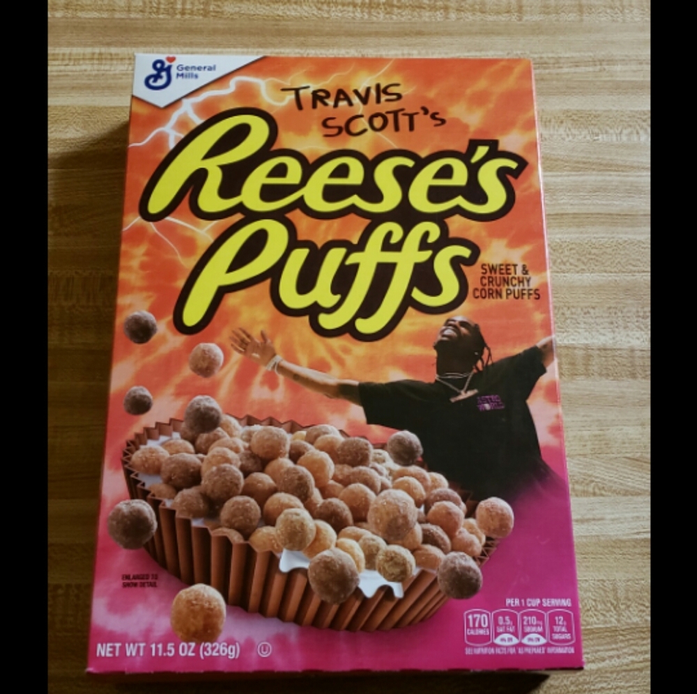 Travis Scott's Reeses Puffs